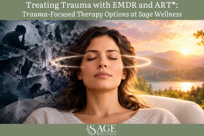 Treating Trauma with EMDR and ART® Trauma-Focused Therapy Options at Sage Wellness