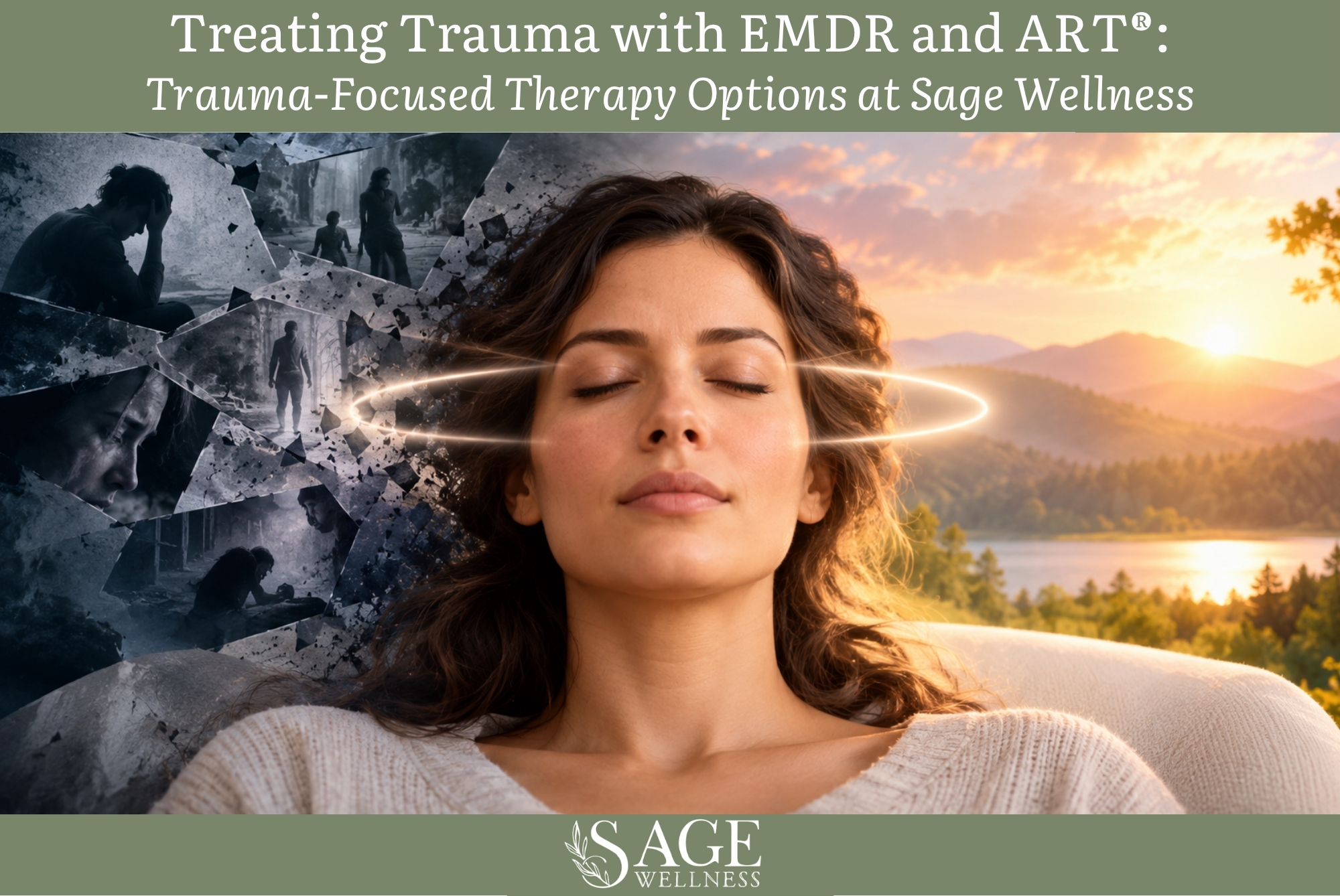 Treating Trauma with EMDR and ART® Trauma-Focused Therapy Options at Sage Wellness